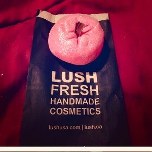 LUSH Sparkling Pink Pumpkin Bubble Bar